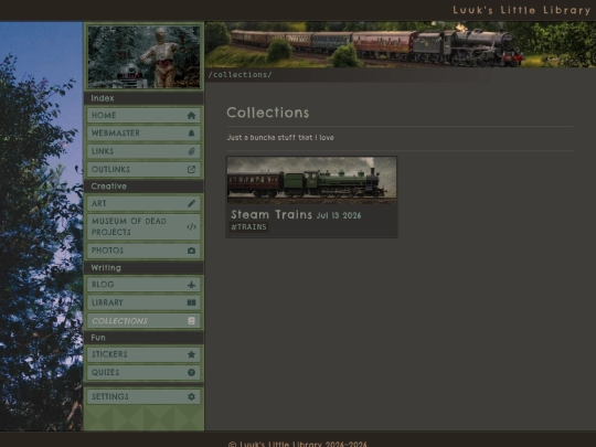 collections screenshot