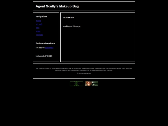 sources screenshot