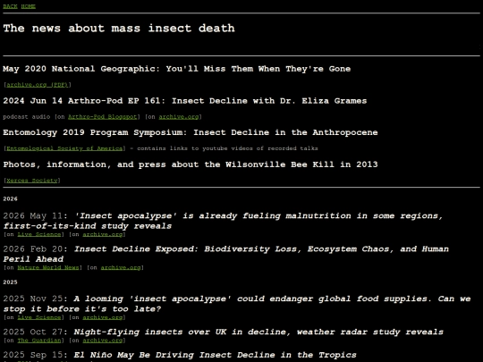 bugs/massdeath screenshot