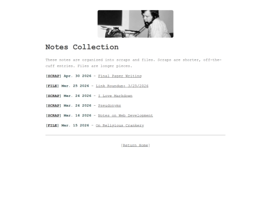 public/notes screenshot