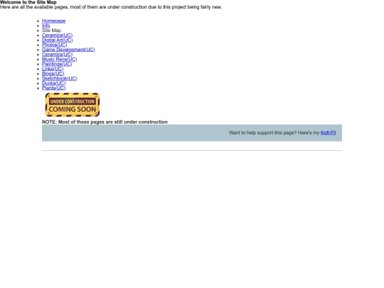sitemap screenshot