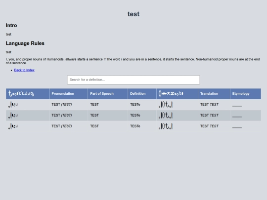 Language/ttest screenshot