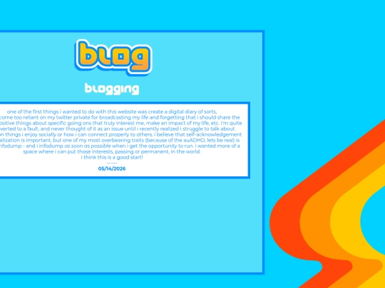 blog screenshot