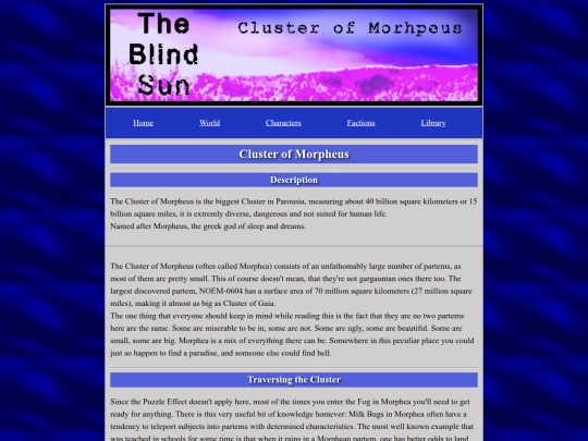 structure/clutermorpheus screenshot