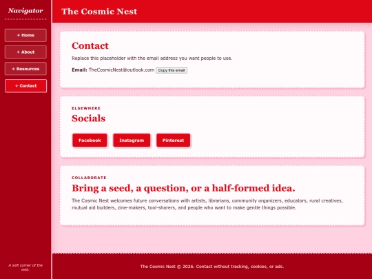 contact screenshot