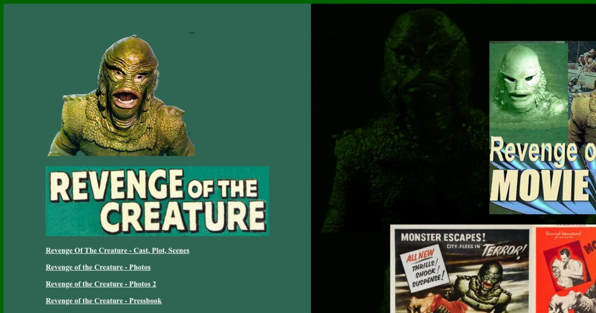 REVENGE OF THE CREATURE LOBBY CARD SET