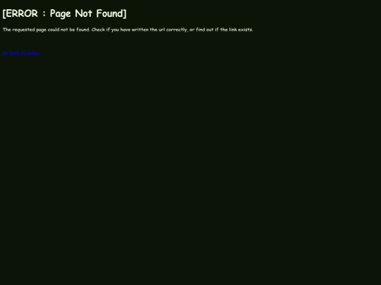 not_found screenshot