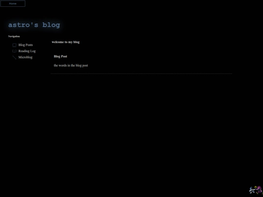 blog screenshot