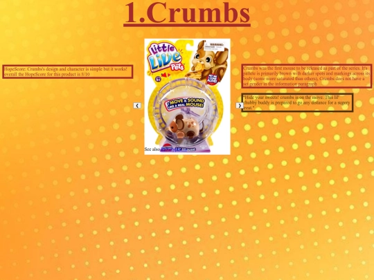 Crumbs screenshot