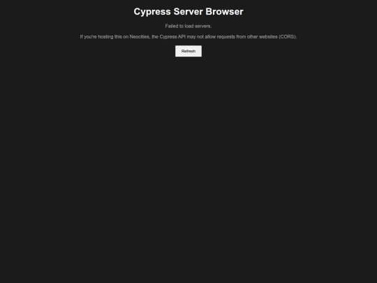 Gw2server screenshot