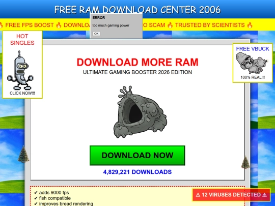 RAM screenshot