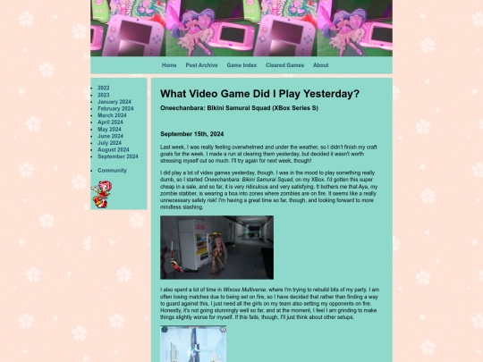 game-pages/oneechanbara screenshot