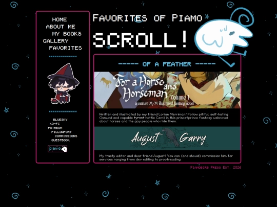 favorites screenshot