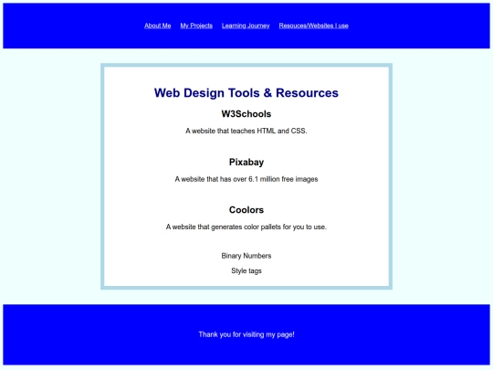 resources screenshot