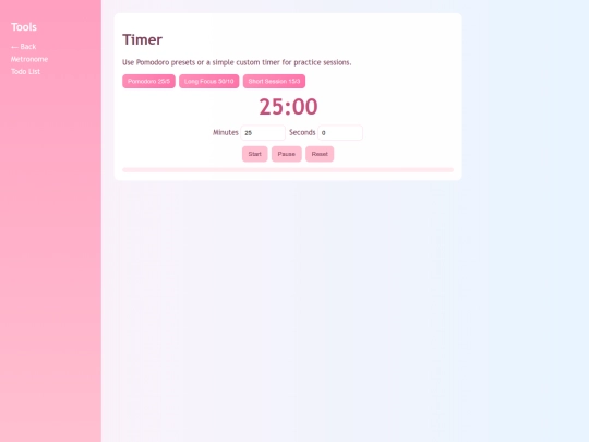 timer screenshot