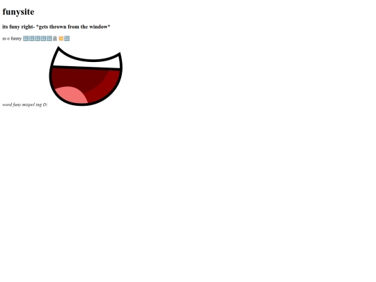 funysite screenshot