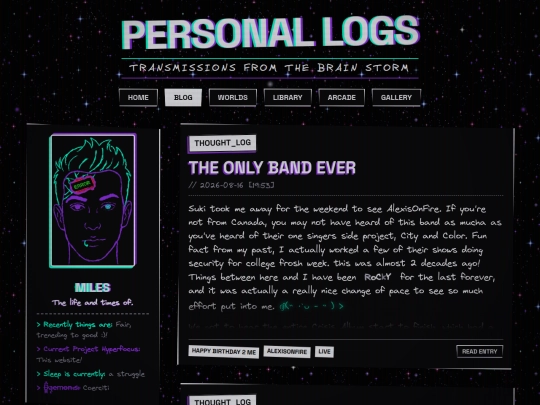 journal screenshot