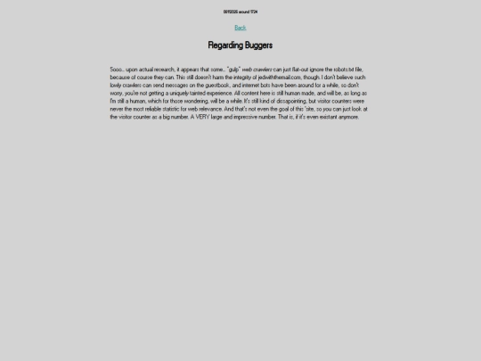 article/buggers screenshot