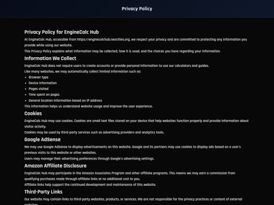 privacy-policy screenshot