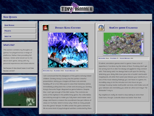 sidequests screenshot