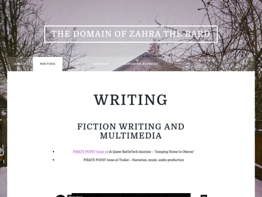 writing screenshot