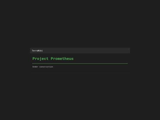 home/stories/trifecta_terra/Project_Prometheus screenshot