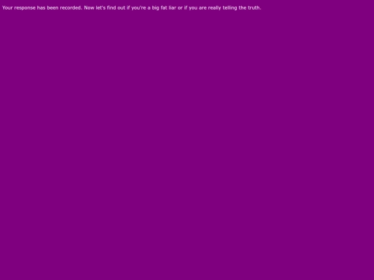 response screenshot