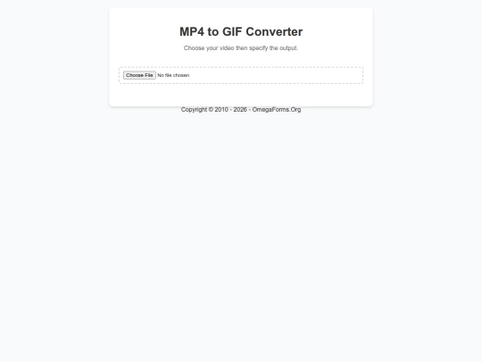 Apps/MP4-2-GIF screenshot