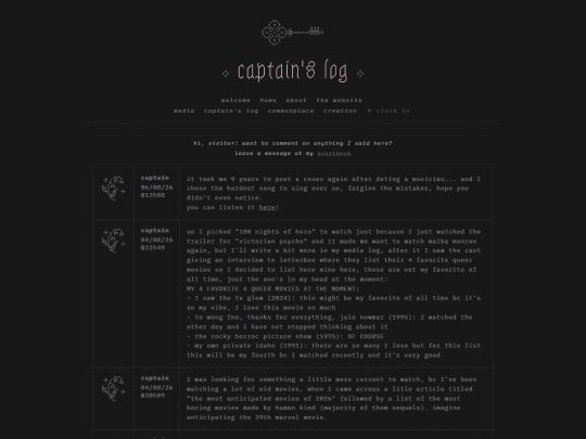 captains_log screenshot