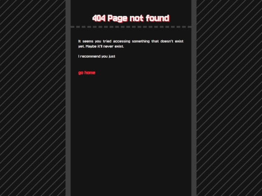 not_found screenshot