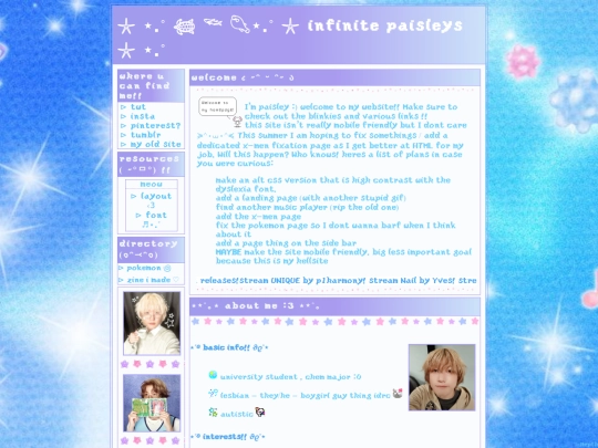 homepage screenshot