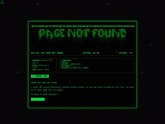 not_found screenshot