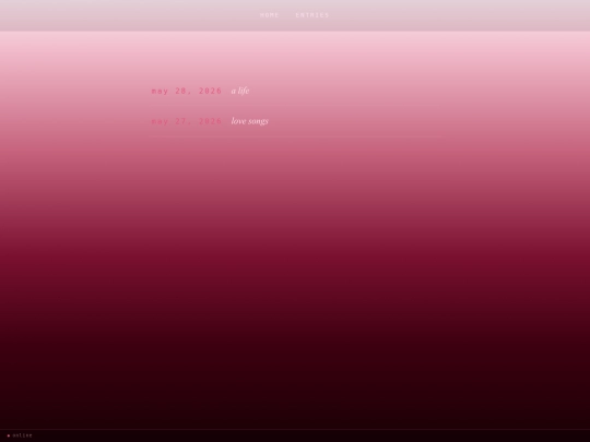 blog screenshot