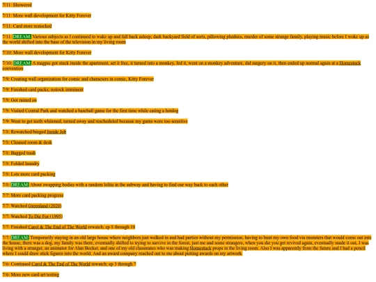 logs screenshot