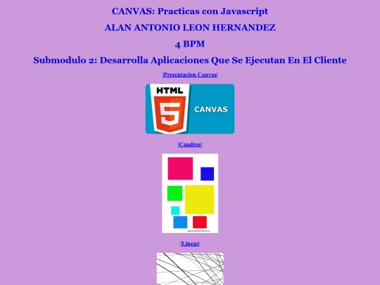 CANVAS screenshot