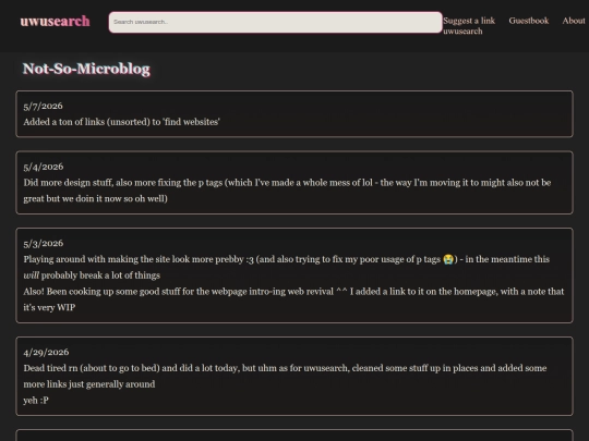 microblog screenshot