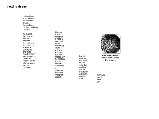 nettingtissue screenshot