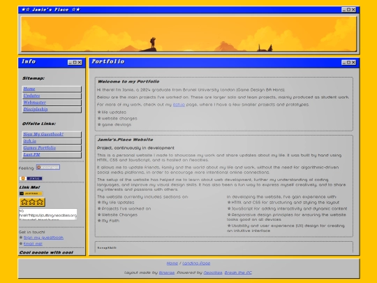 portfolio screenshot
