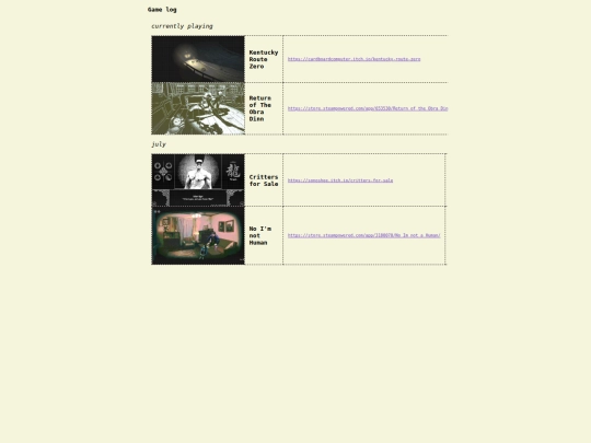 games screenshot