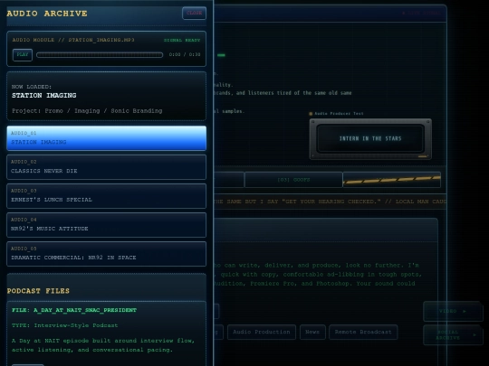 audio screenshot