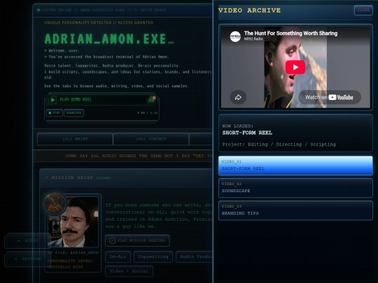 video screenshot