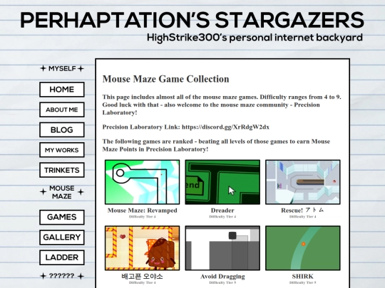 games screenshot