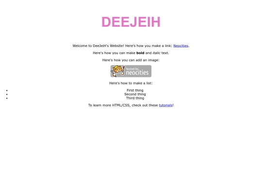 index screenshot