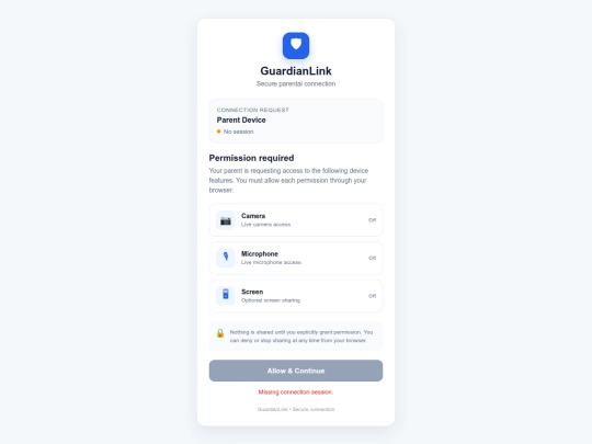 connect screenshot