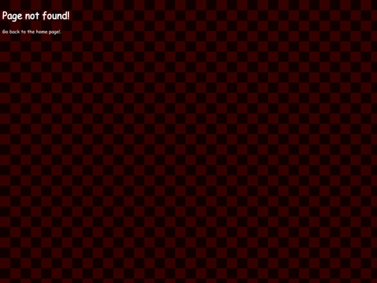 not_found screenshot