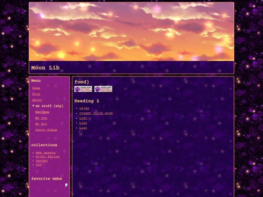 recipes screenshot