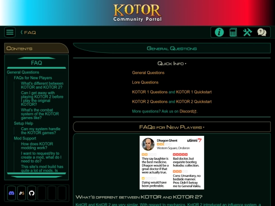 faq/general screenshot