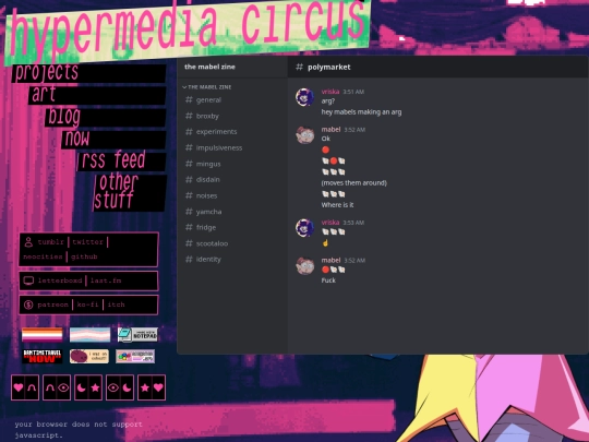 mabel/polymarket screenshot