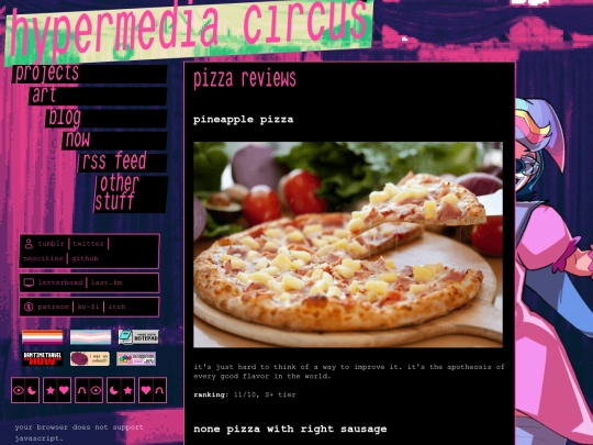 pizza-reviews screenshot