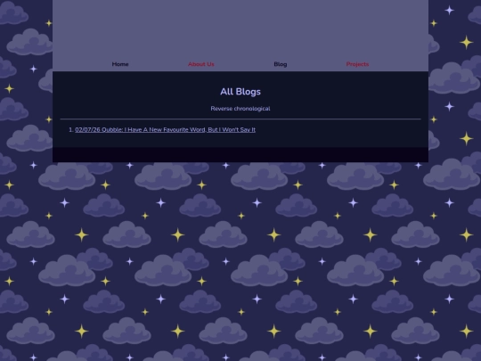 blogs screenshot